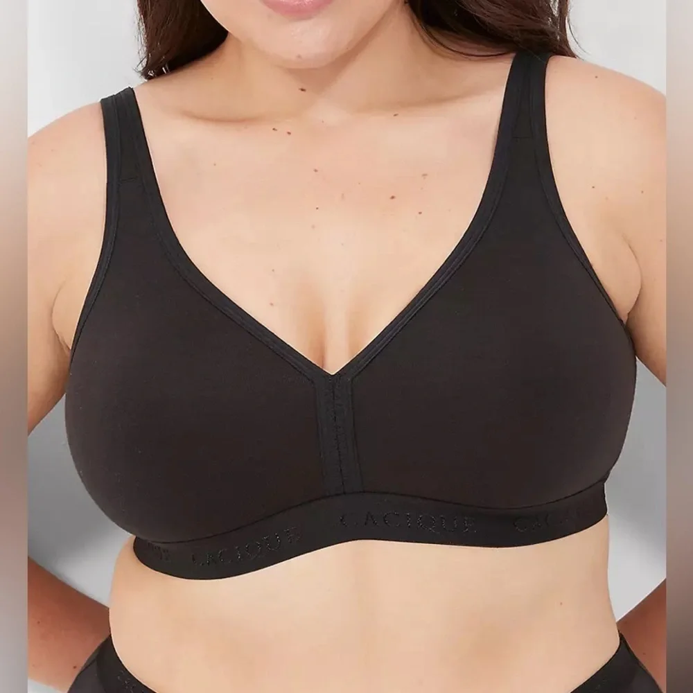 Cacique Unlined Full Coverage No Wire Bra